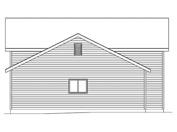 Garage Plan 45116 - 2 Car Garage Picture 1