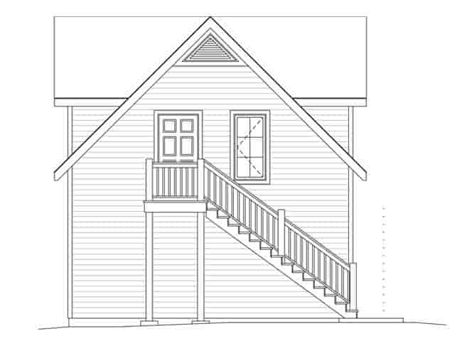 Garage Plan 45133 - 2 Car Garage Picture 1