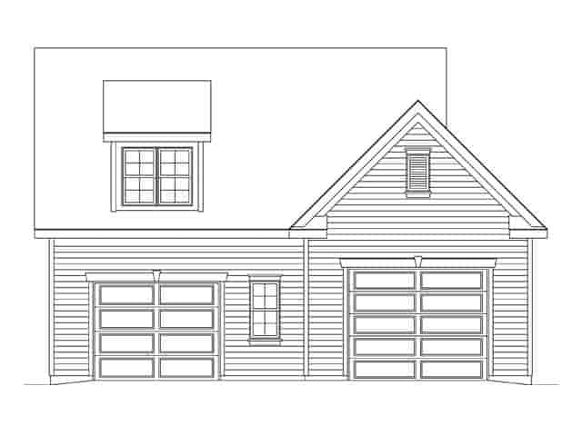 Garage Plan 45140 - 2 Car Garage Picture 3