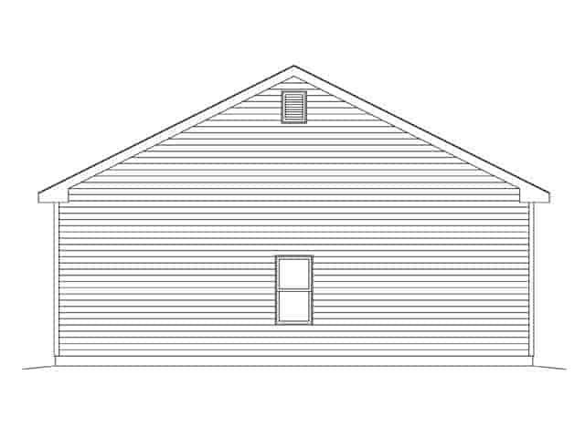 Garage Plan 45142 - 2 Car Garage Picture 1