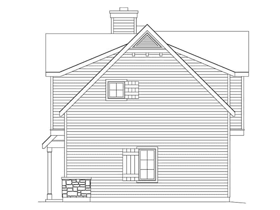 Garage Plan 45183 - 2 Car Garage Apartment Picture 1