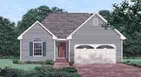 Plan 45506 - 1412 Square Feet