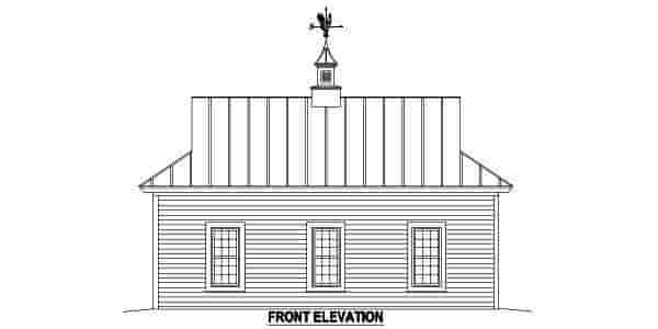 Garage Plan 47099 - 2 Car Garage Apartment Picture 1