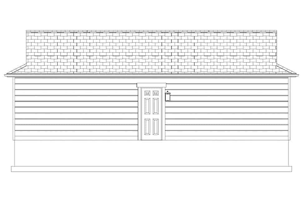 Garage Plan 50545 - 2 Car Garage Picture 8