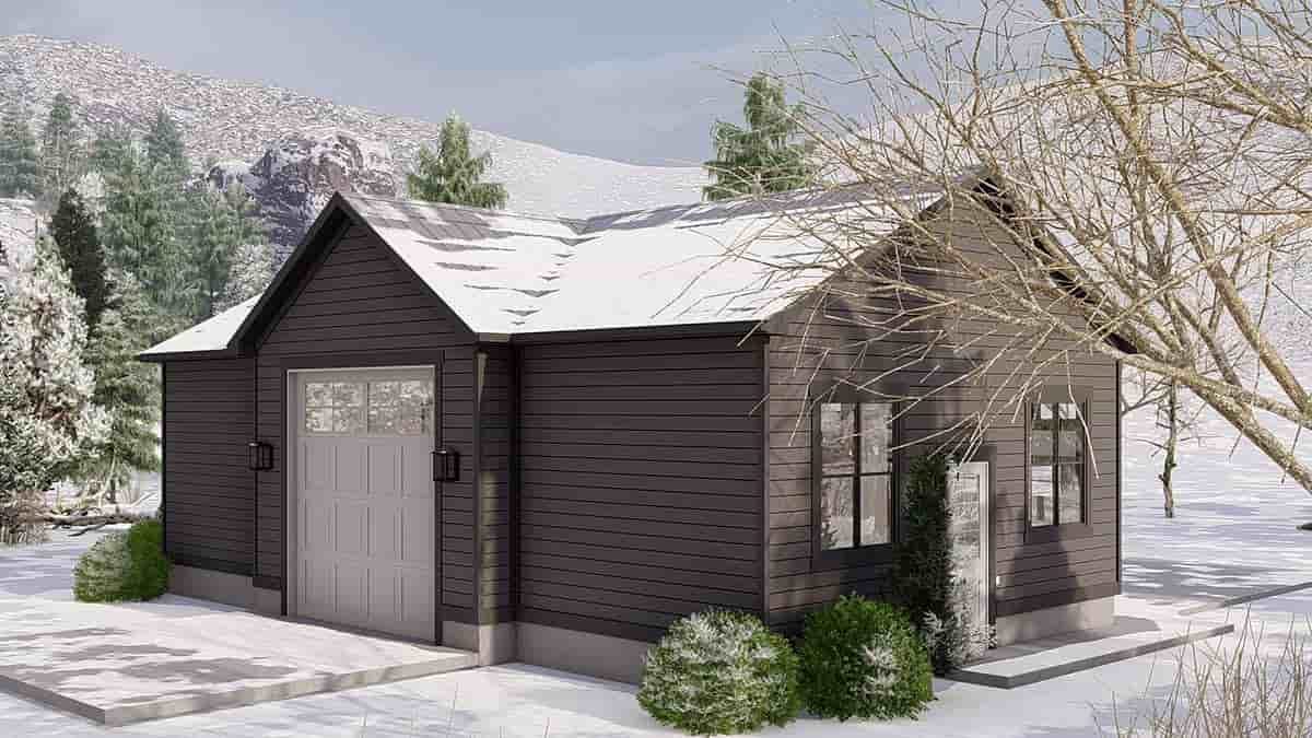 Garage Plan 50550 - 2 Car Garage Picture 2