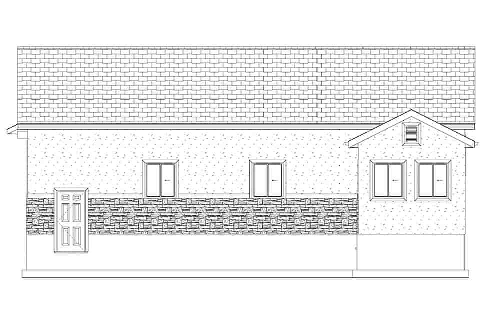Garage Plan 50551 - 2 Car Garage Picture 6