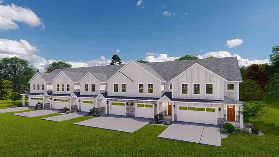 Multi-Family Plan 50552 Picture 3