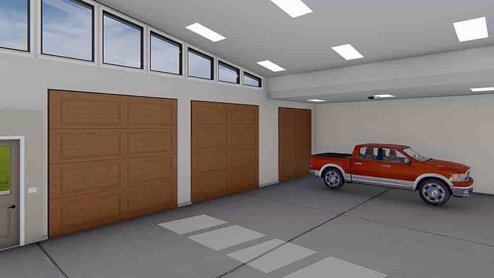 Garage Plan 50556 - 3 Car Garage Picture 4