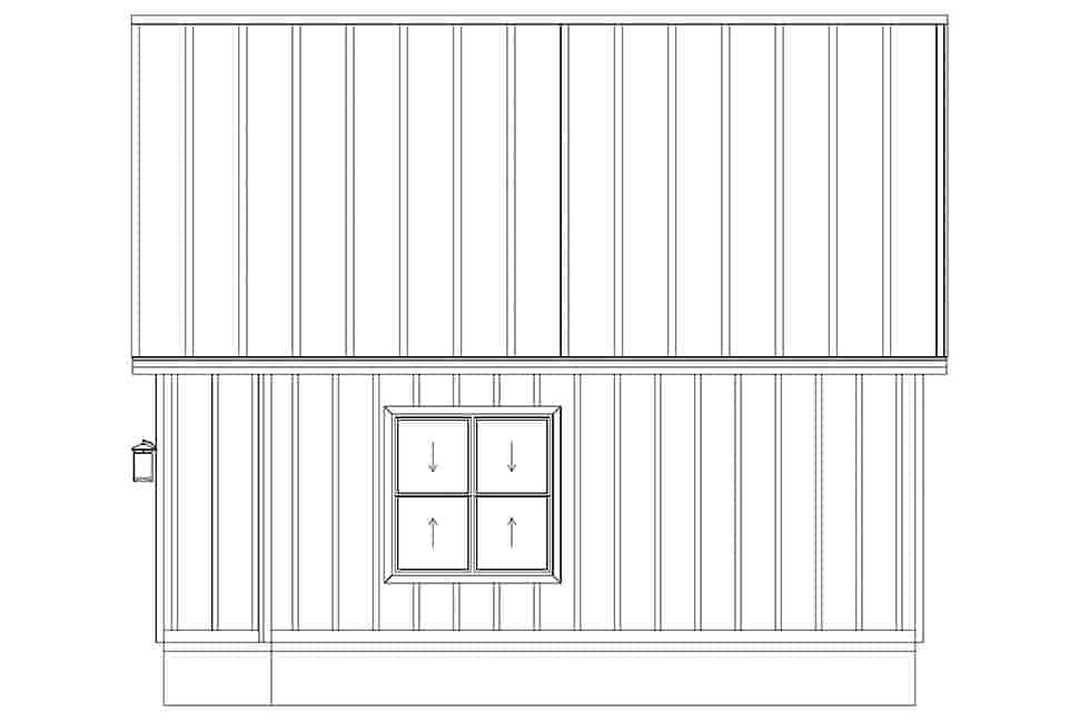 Garage Plan 50564 - 2 Car Garage Apartment Picture 7