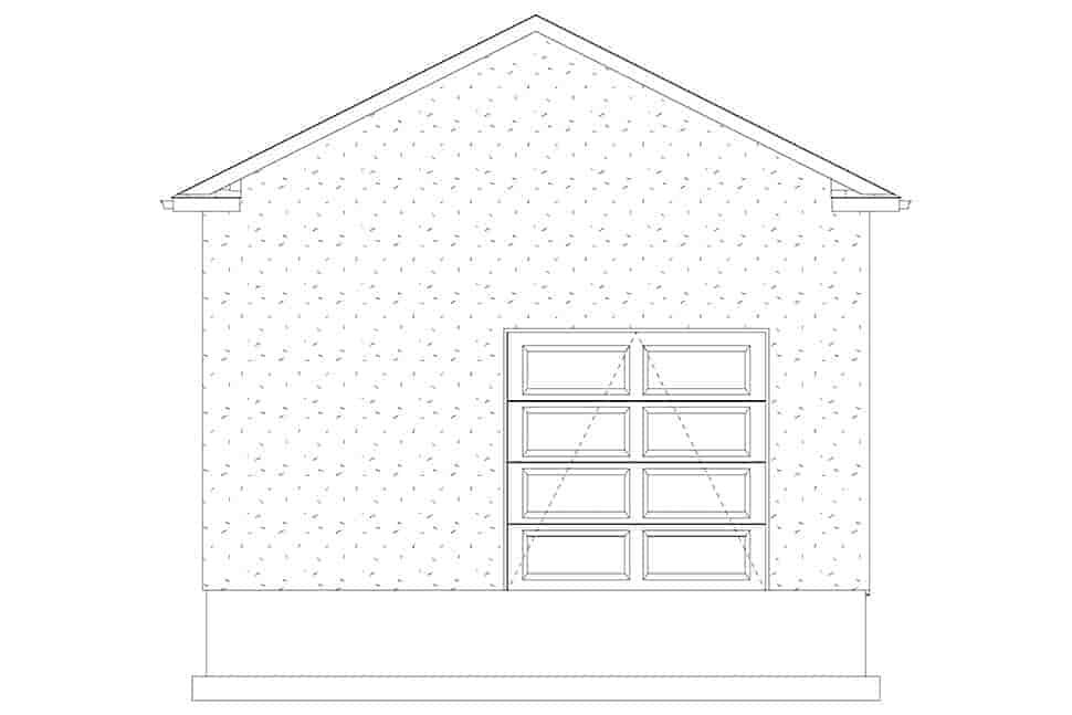 Garage Plan 50565 - 2 Car Garage Picture 8