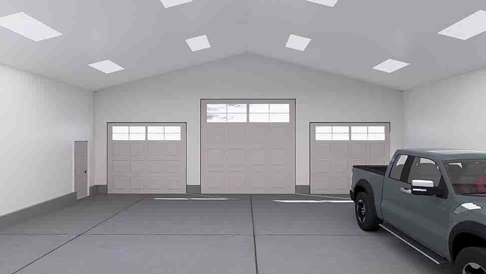 Garage Plan 50566 - 6 Car Garage Picture 3