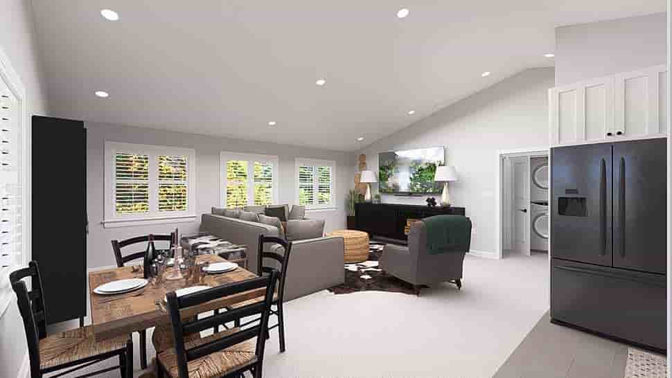 Garage-Living Plan 50567 Picture 3