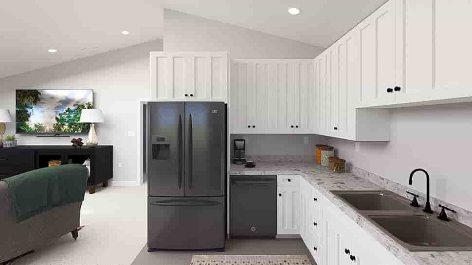Garage-Living Plan 50567 Picture 8