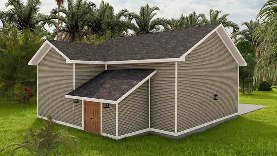 Garage Plan 50575 - 2 Car Garage Picture 4