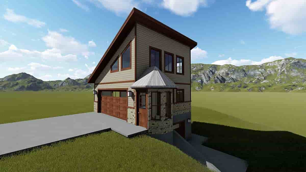 Garage Plan 50576 - 4 Car Garage Picture 1