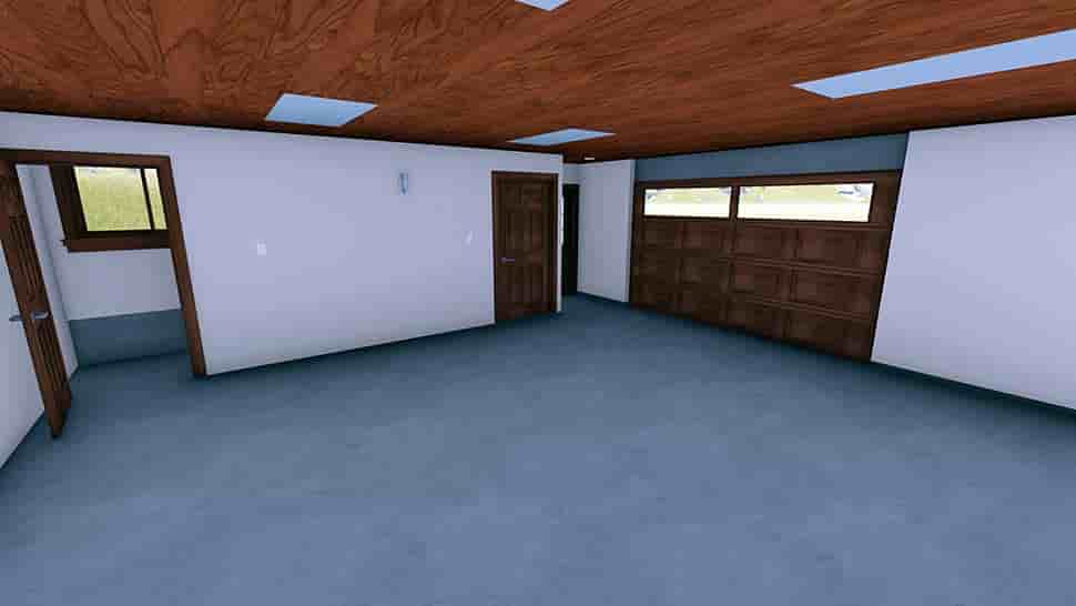 Garage Plan 50576 - 4 Car Garage Picture 8