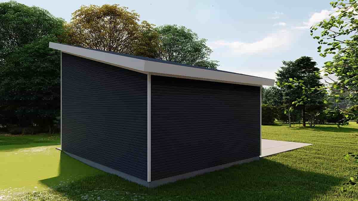 Garage Plan 50579 - 2 Car Garage Apartment Picture 2