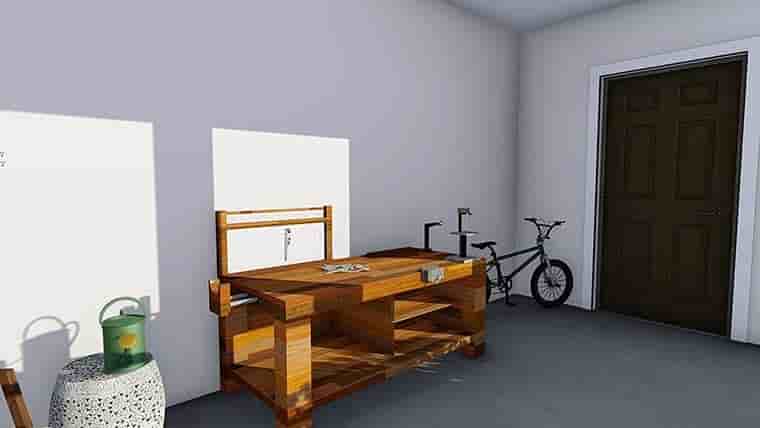 Garage Plan 50581 - 2 Car Garage Apartment Picture 5