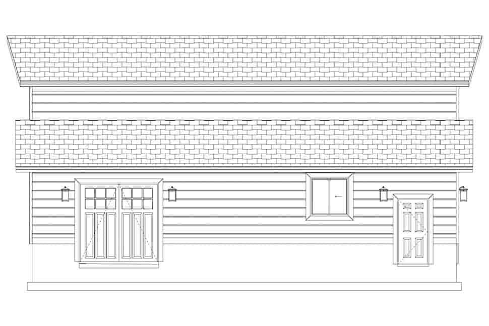 Garage-Living Plan 50592 Picture 13