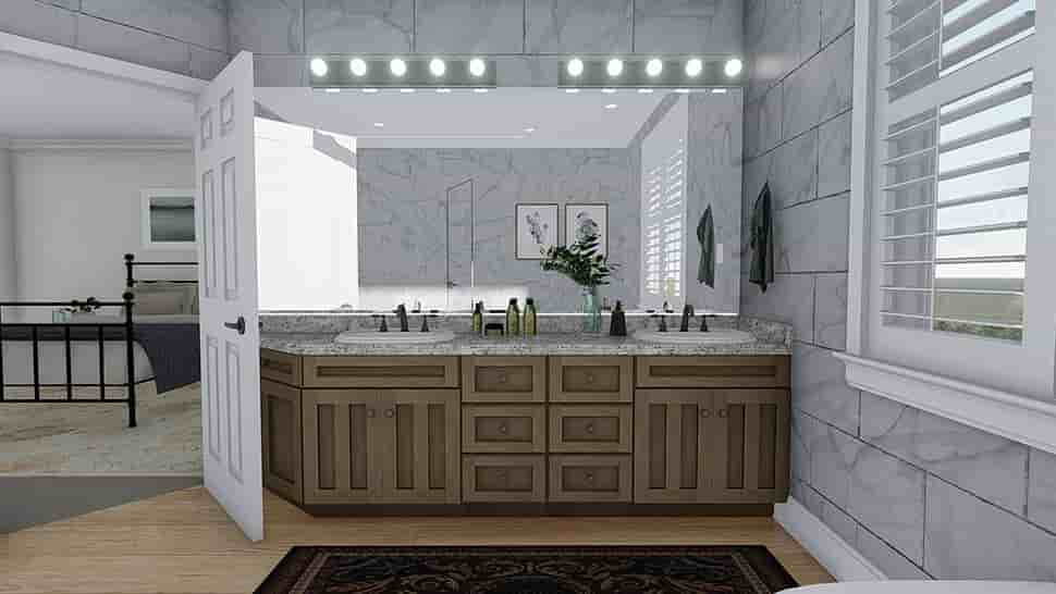 Garage-Living Plan 50595 Picture 24