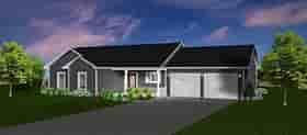 Plan 50905 - 1460 Square Feet