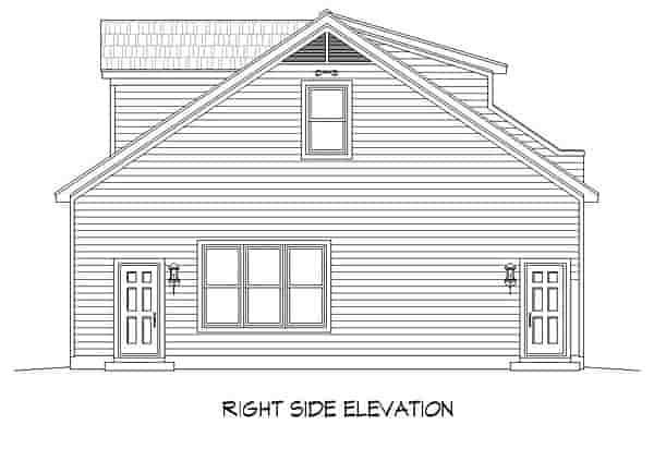 Garage Plan 51454 - 4 Car Garage Picture 1