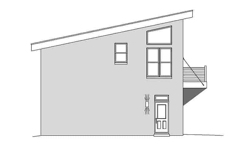 Garage-Living Plan 51589 Picture 2