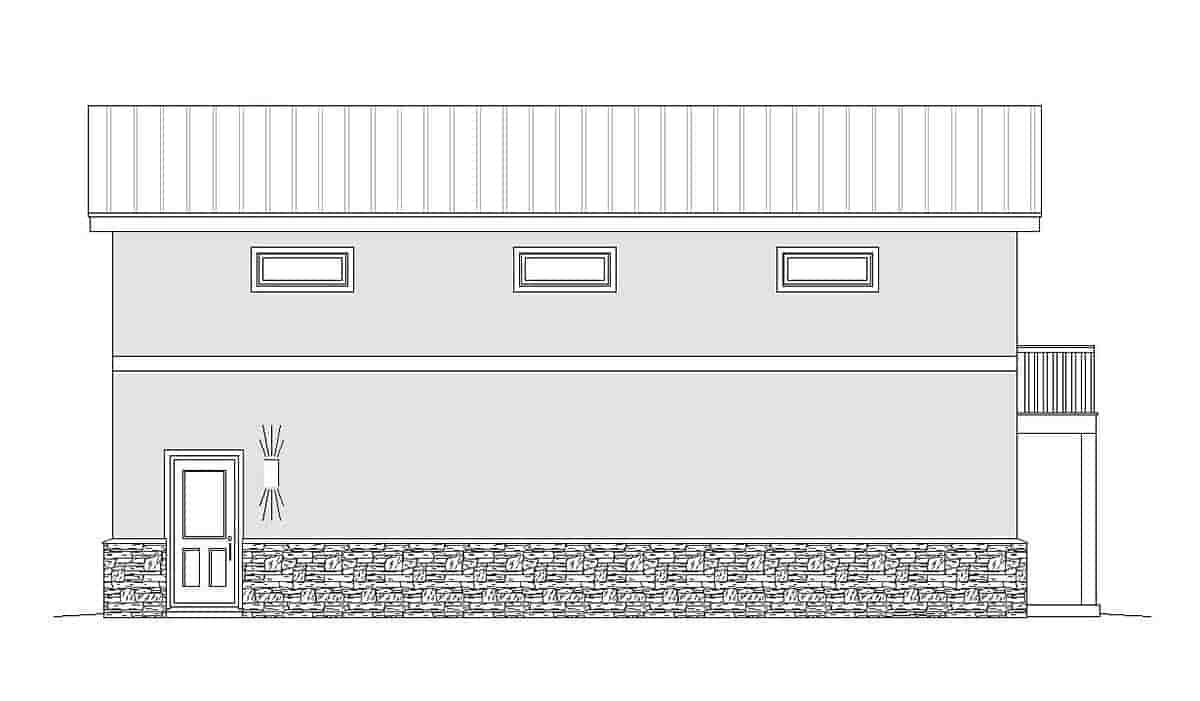 Garage Plan 51674 - 2 Car Garage Picture 1