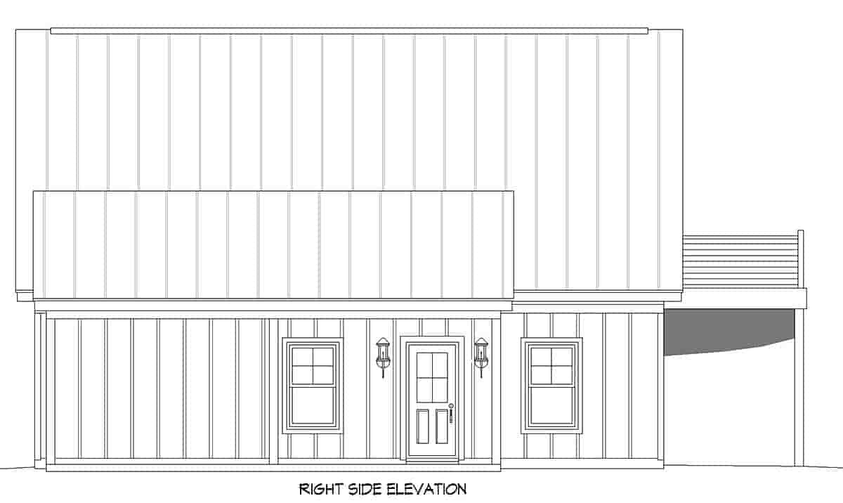 Garage Plan 52113 - 2 Car Garage Apartment Picture 1