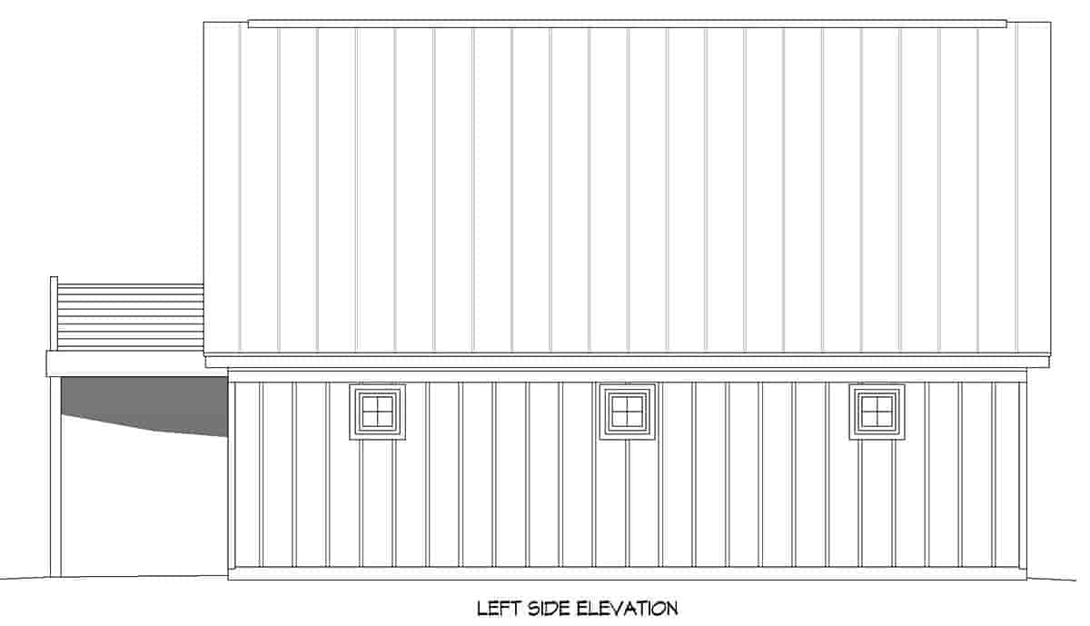 Garage Plan 52113 - 2 Car Garage Apartment Picture 2