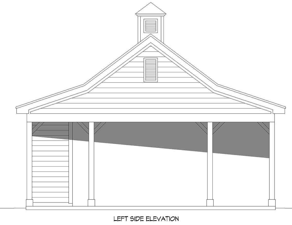 Garage Plan 52139 - 2 Car Garage Picture 2