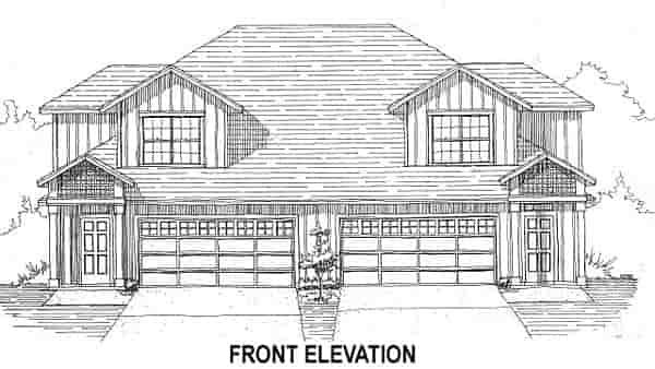 Multi-Family Plan 53187 Picture 1