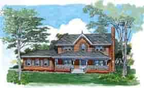 Plan 55489 - 2391 Square Feet