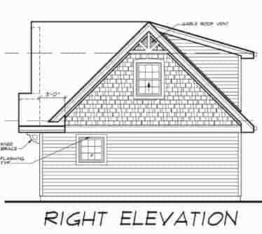 Garage Plan 55547 - 3 Car Garage Apartment Picture 2