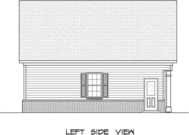 Garage Plan 58243 - 2 Car Garage Picture 1