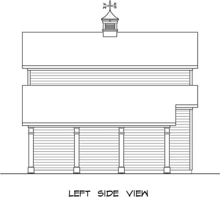 Garage Plan 58244 - 2 Car Garage Picture 1