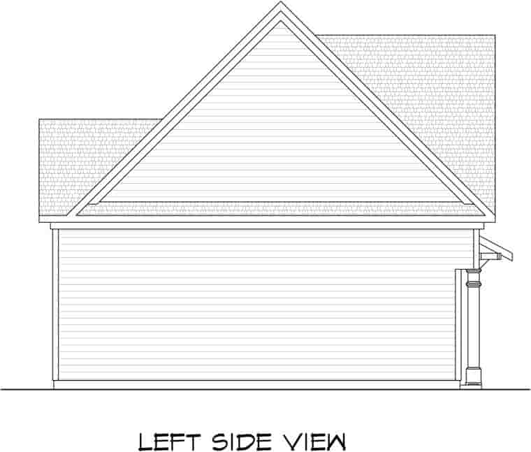 Garage Plan 58246 - 3 Car Garage Picture 1