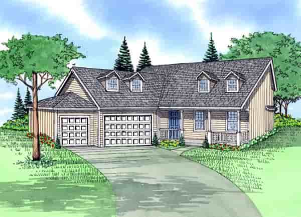House Plan 58496 Picture 1