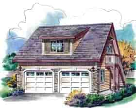 Plan 58563 - 459 Square Feet