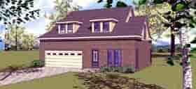 Plan 59383 - 1287 Square Feet