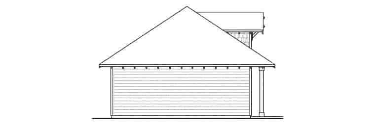 Garage Plan 59456 - 3 Car Garage Picture 1