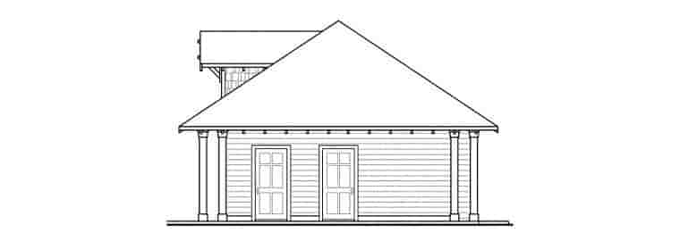 Garage Plan 59456 - 3 Car Garage Picture 2