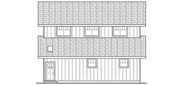 Garage Plan 59474 - 0 Car Garage Apartment Picture 1