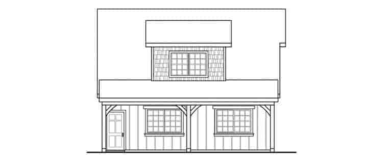 Garage Plan 59479 - 2 Car Garage Picture 2