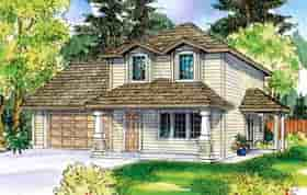 Plan 59718 - 1598 Square Feet