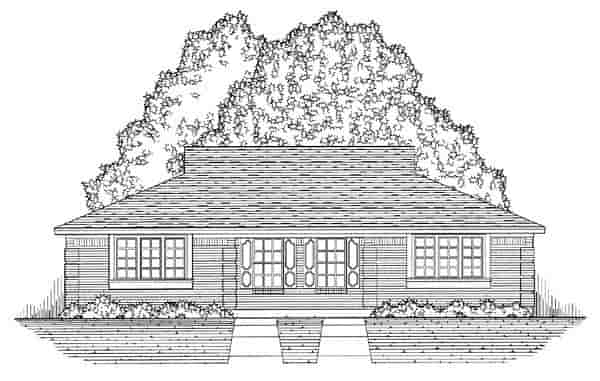 Multi-Family Plan 60808 Picture 4