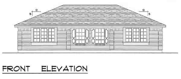 Multi-Family Plan 60812 Picture 3