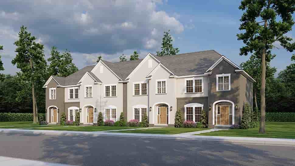 Multi-Family Plan 61158 Picture 4