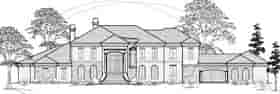 Plan 61889 - 7129 Square Feet