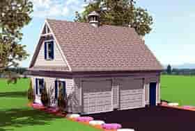 Plan 67299 - 448 Square Feet